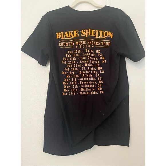 Blake Shelton Coutry Music Freaks 2018 T-shirt NEW - Picture 4 of 4